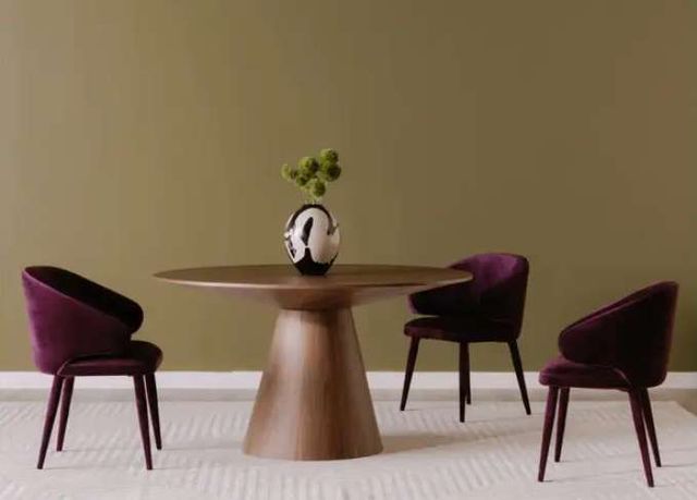 Moe's Home Collection Otago Walnut Brown Dining Table-0