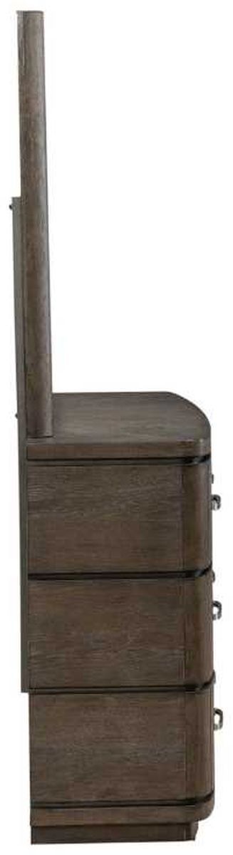 Liberty Furniture Cascade Falls Satin Espresso Dresser and Mirror-3