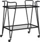 Linon Ellie Black Bar Cart-0