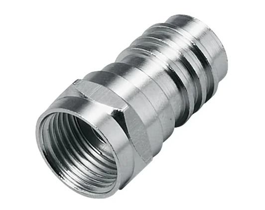 RadioShack Crimp-On TV Coax F Connectors 10 Pack-0