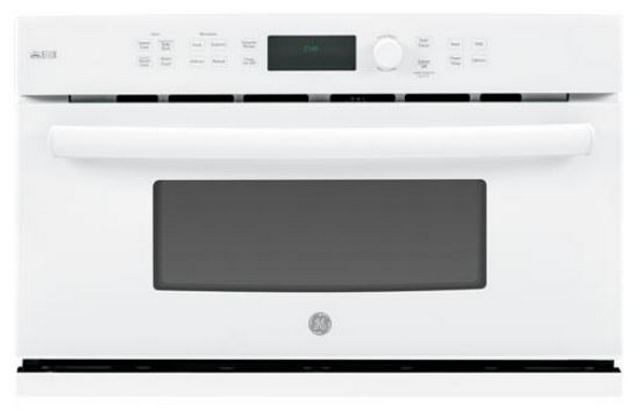 GE Profile™ Series Advantium® 30" Electric Single Oven Built In-White-0