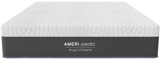 American Wholesale Furniture Krug 2.0 Hybrid 14" Plush Tight Top Twin XL Mattress-2
