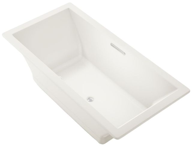 KOHLER® Underscore® Biscuit 72" X 36" Drop-In/ Undermount Heated Bubblemassage™ Air Bath-0