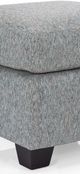 Decor-Rest® Furniture LTD 2135 Gray Ottoman-1