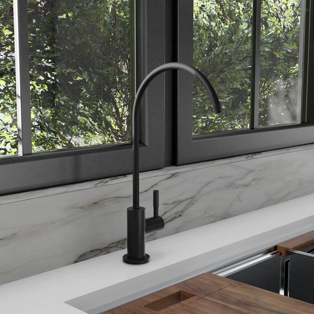 ZLINE Core Palisades Matte Black Single Handle Drink Faucet-4