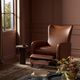 Four Hands Neera Dulane Mahogany Manual Recliner-2