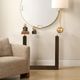 Uttermost® McElroy Bronze Modern Console Table-1
