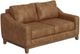 International Furniture Direct Olivio Cognac Loveseat-0