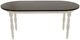 Mavin Customizable 36" Oval Extendable Dining Table with 12" Leaf-1