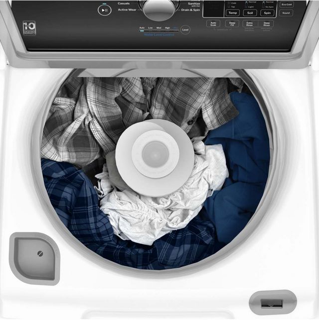 GE® 4.5 Cu. Ft. White Top Load Washer-5