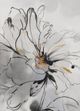 Stylecraft Floral Sketch I Black/Gold/Gray/Light Gray Wall Art-1