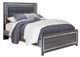 Signature Design by Ashley® Lodanna Gray 80" King Panel Bed-0