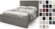 Julien Beaudoin Cosmos Ennis Grey King Panel Bed-0