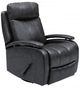 BarcaLounger® Duffy Ryegate Gray Leather Manual Swivel Glider Recliner-0