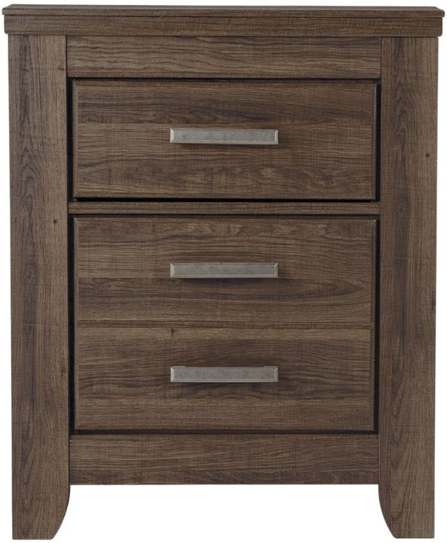 Signature Design by Ashley® Juararo Dark Brown Nightstand-1