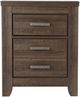 Signature Design by Ashley® Juararo Dark Brown Nightstand-1