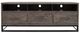Jofran Inc. East Hampton Distressed Gray 70" Media Console-1