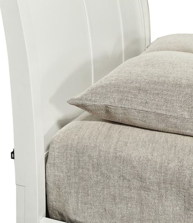 aspenhome® Cambridge White California King Sleigh Bed-2