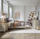 Liberty Furniture Belmar 4-Piece Silver Champagne/Washed Taupe Queen Panel Bedroom Set-1