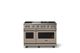 Viking® 5 Series 48" Nantucket Pro Style Gas (NG) Range with Polished Chrome Trim-3
