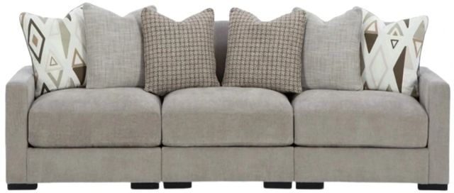 Benchcraft® Aslan Court 3-Piece Pebble Small Spaced Sectional -0
