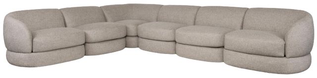 Bernhardt Sylvio Bernhardt Interiors 6-Piece Brown L-Shape Sectional-1