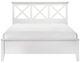Bernards Nova II White Queen Panel Bed-2
