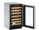 U-Line 2000 Series 18" 3.6 Cu. Ft. Stainless Frame Built-In or Freestanding Wine Cooler-2