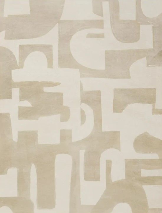 StyleCraft Tan Abstract 31" Wall Art-1