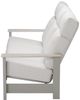 Telescope Casual Customizable Leeward Fabric/Plastic Outdoor Supreme 3-Seat Sofa with Rustic Arms-2