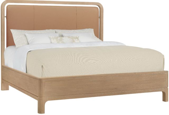 Hooker® Furniture Banyon Bay Desert Oak/Toast Queen Panel Bed-0
