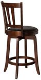 HH2 Home Presque Isle Cherry Swivel Counter Stool-1
