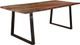 Coaster® Ditman Weathered Ash Dining Table with Black Base-0