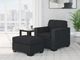 Benchcraft® Jasmine Peaks Coal Ottoman-5