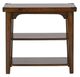 Liberty Furniture Aspen Skies Russet Brown Chair Side Table-2