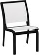 Telescope Casual Customizable Kendall/Bazza Aluminum/Fabric Outdoor Sling Stacking Armless Cafe Chair-0