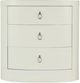 Hooker® Furniture Serenity Wavecrest Shell Oval Nightstand-2