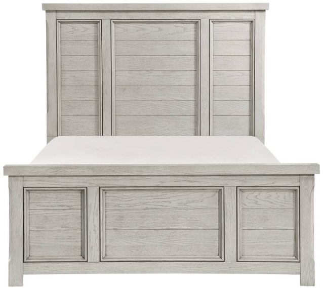 Homelegance® Providence Light Gray Eastern King Panel Bed-2