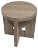 Magnussen Home® Cypress Spiced Brown Round End Table-4