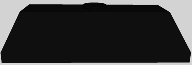 Vent-A-Hood® 54" Black Wall Mounted Liner Insert-0
