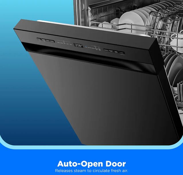 Midea® 24" Black Front Control Built In Dishwasher -3