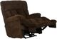 Catnapper® Sterling Chocolate Power Lay Flat Recliner with Power Adjustable Headrest and Lumbar with Heat and Massage-1