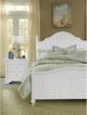 Vaughan-Bassett French Market Soft White King Poster Bed-3