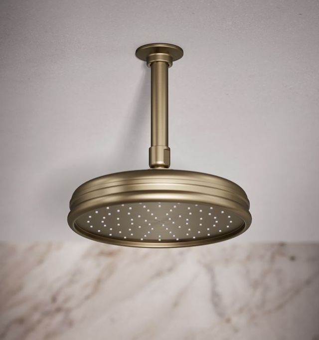 KOHLER® Vibrant Brushed Bronze 2.5 GPM 8" Single-Function Rainhead-1
