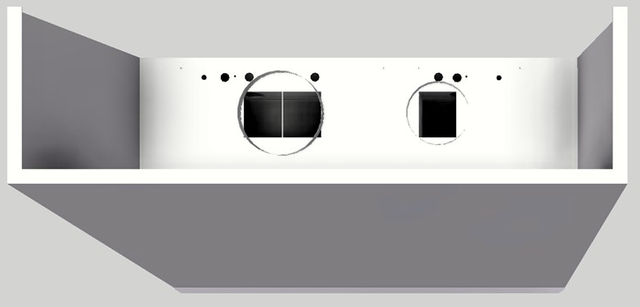 Vent-A-Hood® 48" White Wall Hood-3