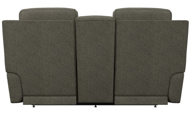 La-Z-Boy® Emmons Granite Power Reclining Loveseat with Console, Headrest, and Lumbar-3