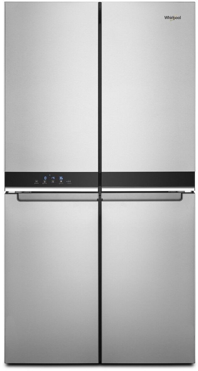 Whirlpool® 4 Piece Fingerprint Resistant Stainless Steel Gas Kitchen Package-1