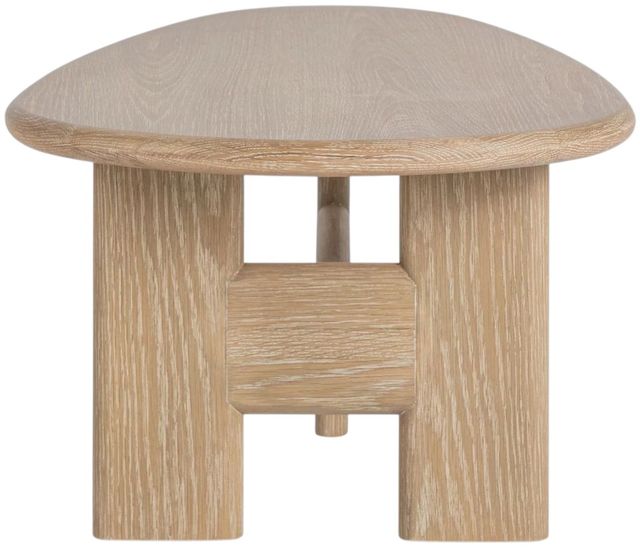 Classic Home Langford Coastal Drift Large Coffee Table-4