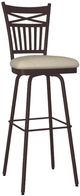 Amisco Customizable Garden Upholstered Swivel Spectator Stool-0
