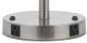 Cal® Lighting & Accessories Brushed Steel Floor Lamp-2